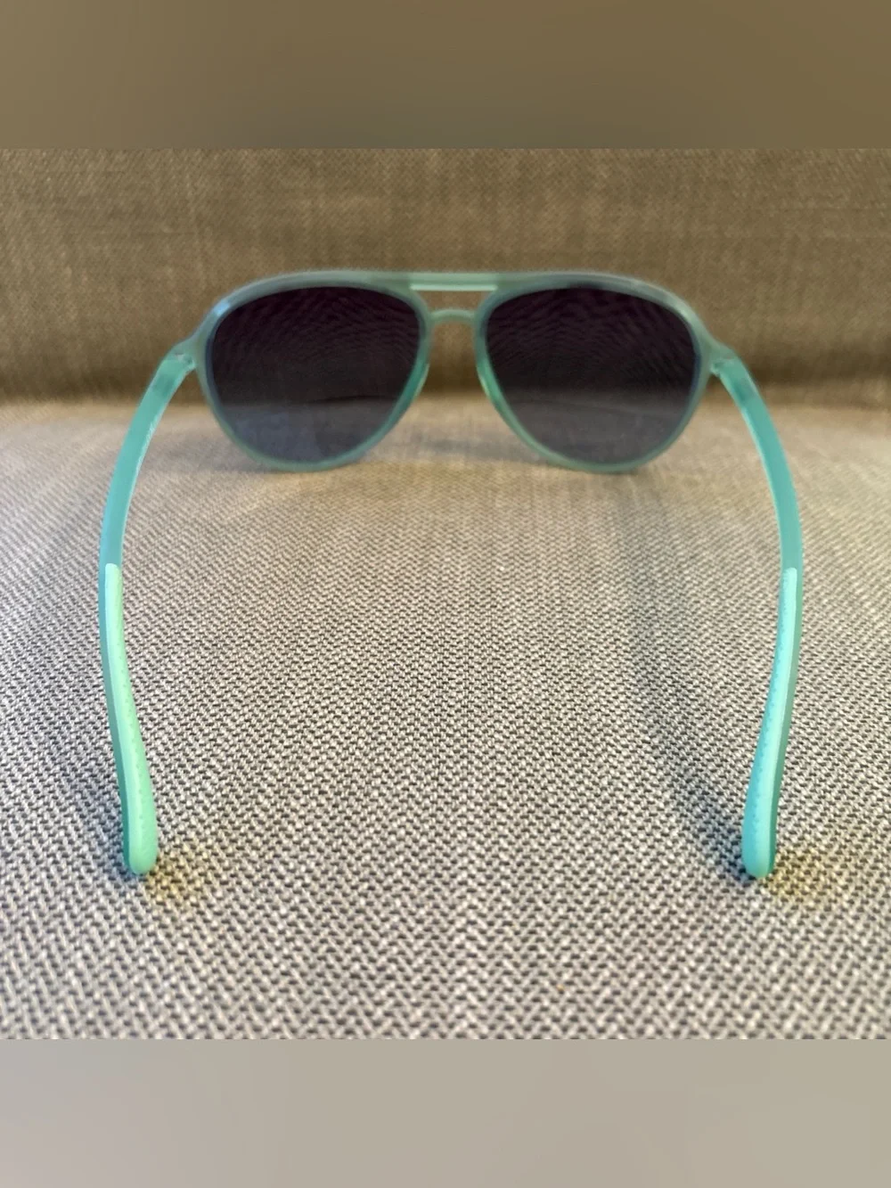 Goodr Mach G Aviator Sunglasses in Timeshare on Neptune Color a polarized lenses